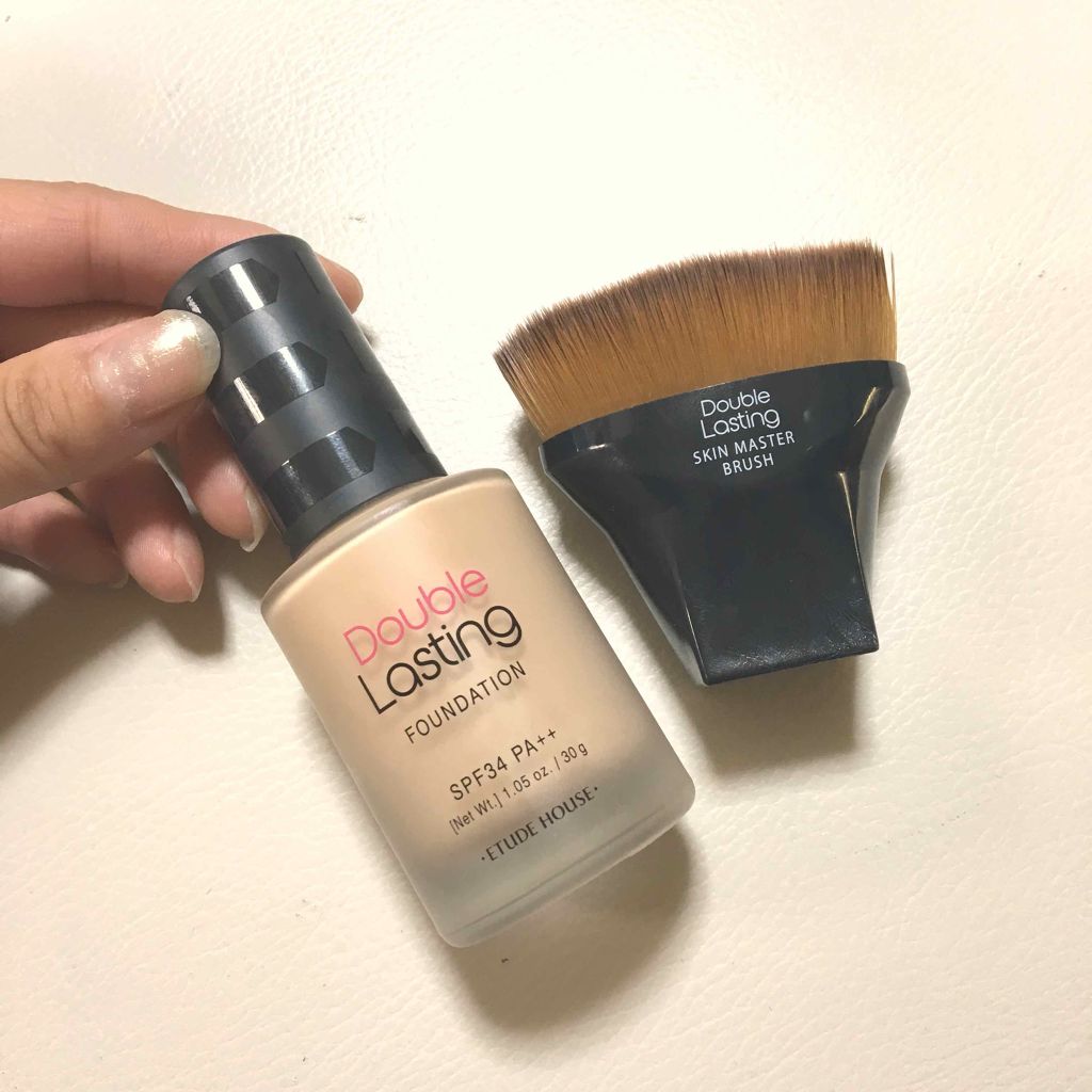 ダブルラスティング ファンデーション/ETUDE/リキッドファンデーションを使ったクチコミ(1枚目)