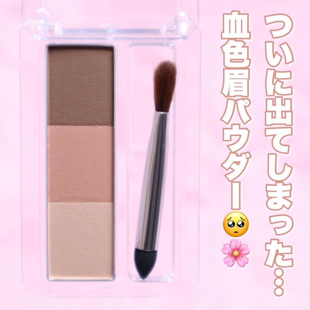 ミックスアイブロウ/キャンメイク/パウダーアイブロウを使ったクチコミ(2枚目)