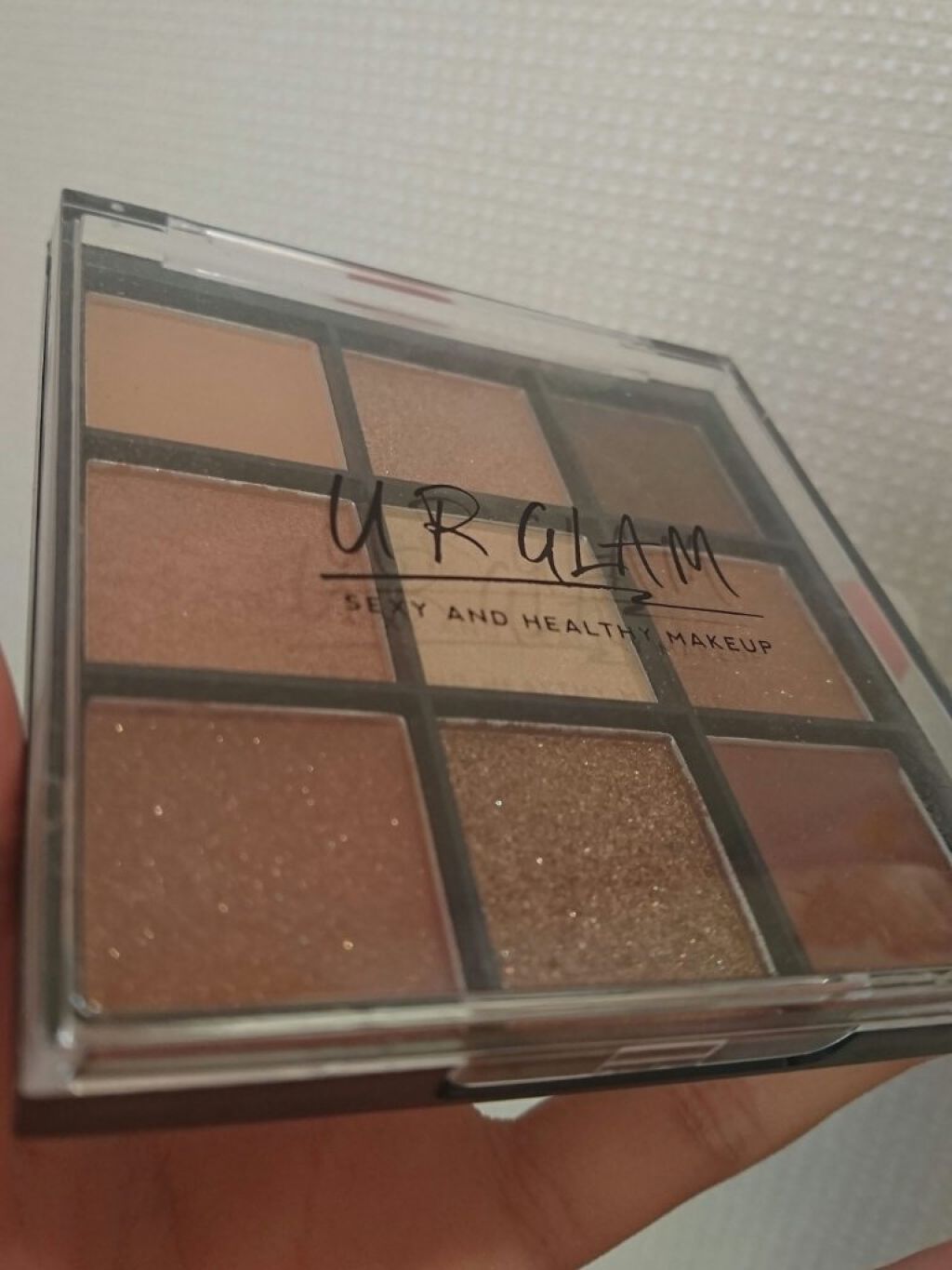 UR GLAM BLOOMING EYE COLOR PALETTE/U R GLAM/アイシャドウパレットを使ったクチコミ(1枚目)