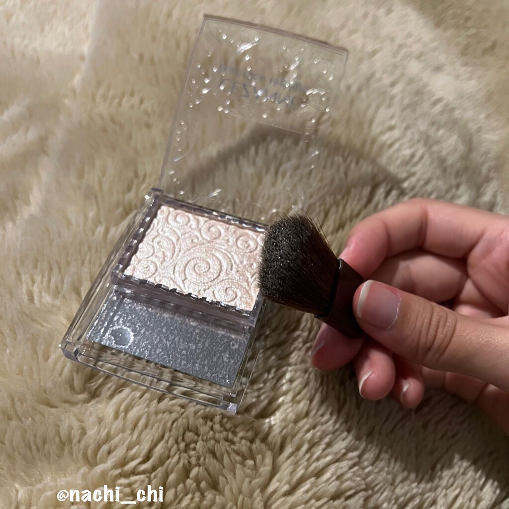 パールグロウハイライト/CEZANNE/パウダーハイライトを使ったクチコミ(4枚目)