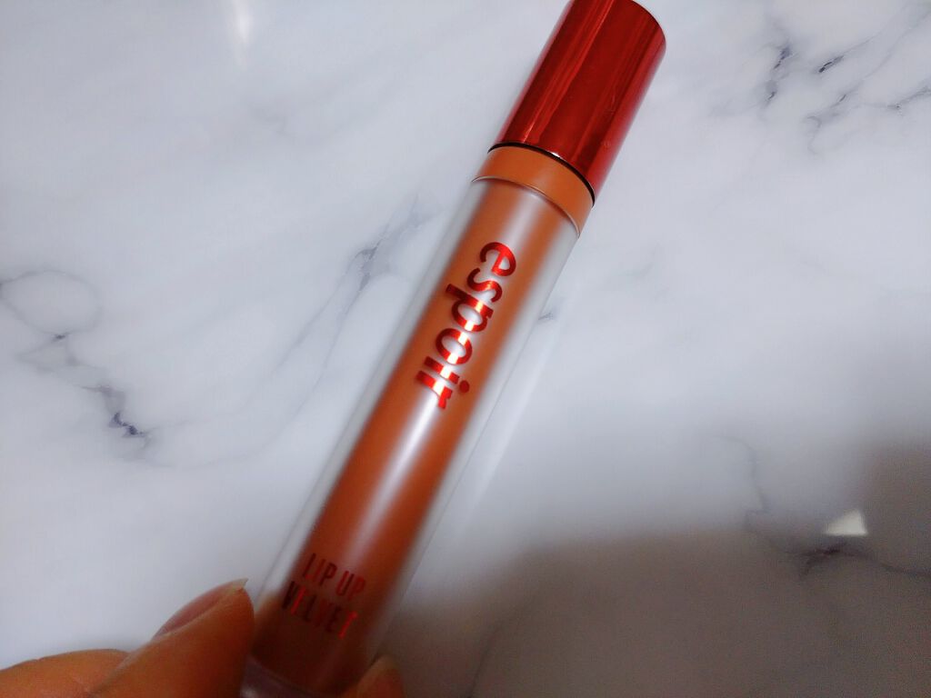 LIP UP VELVET/espoir/口紅を使ったクチコミ（1枚目）