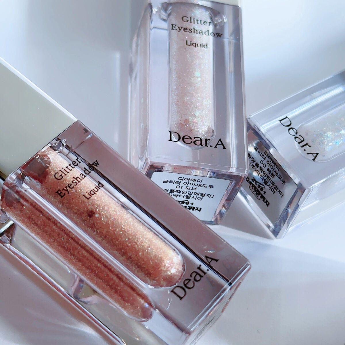 グリッターアイシャドウ/Dear.A/グリッターを使ったクチコミ（1枚目）