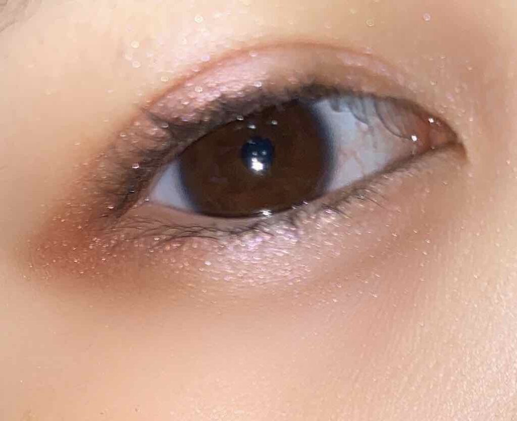 UR GLAM　POWDER EYESHADOW/U R GLAM/単色アイシャドウを使ったクチコミ（3枚目）