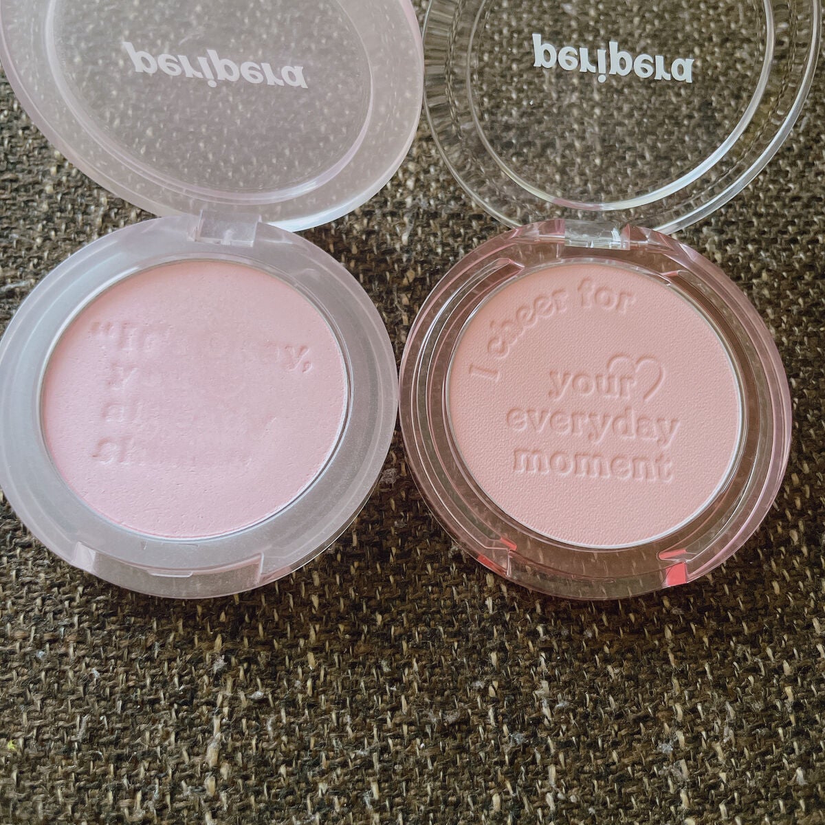 ピュア ブラッシュド サンシャイン チーク/PERIPERA/パウダーチークを使ったクチコミ(4枚目)