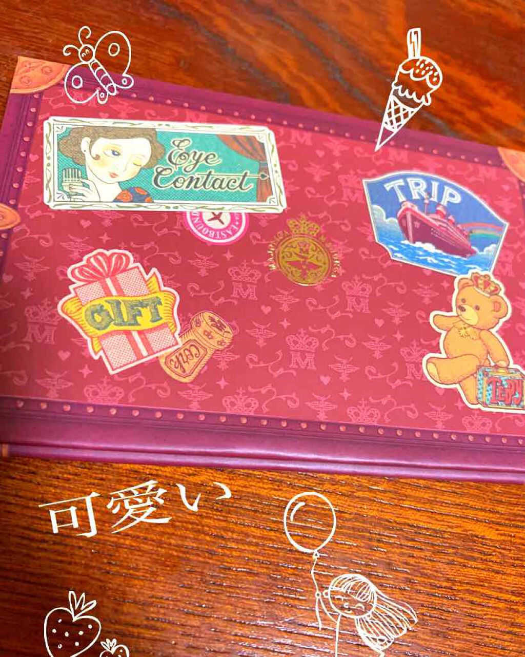 ナイストゥミーチュートランク/MAJOLICA MAJORCA/アイシャドウパレットを使ったクチコミ（1枚目）