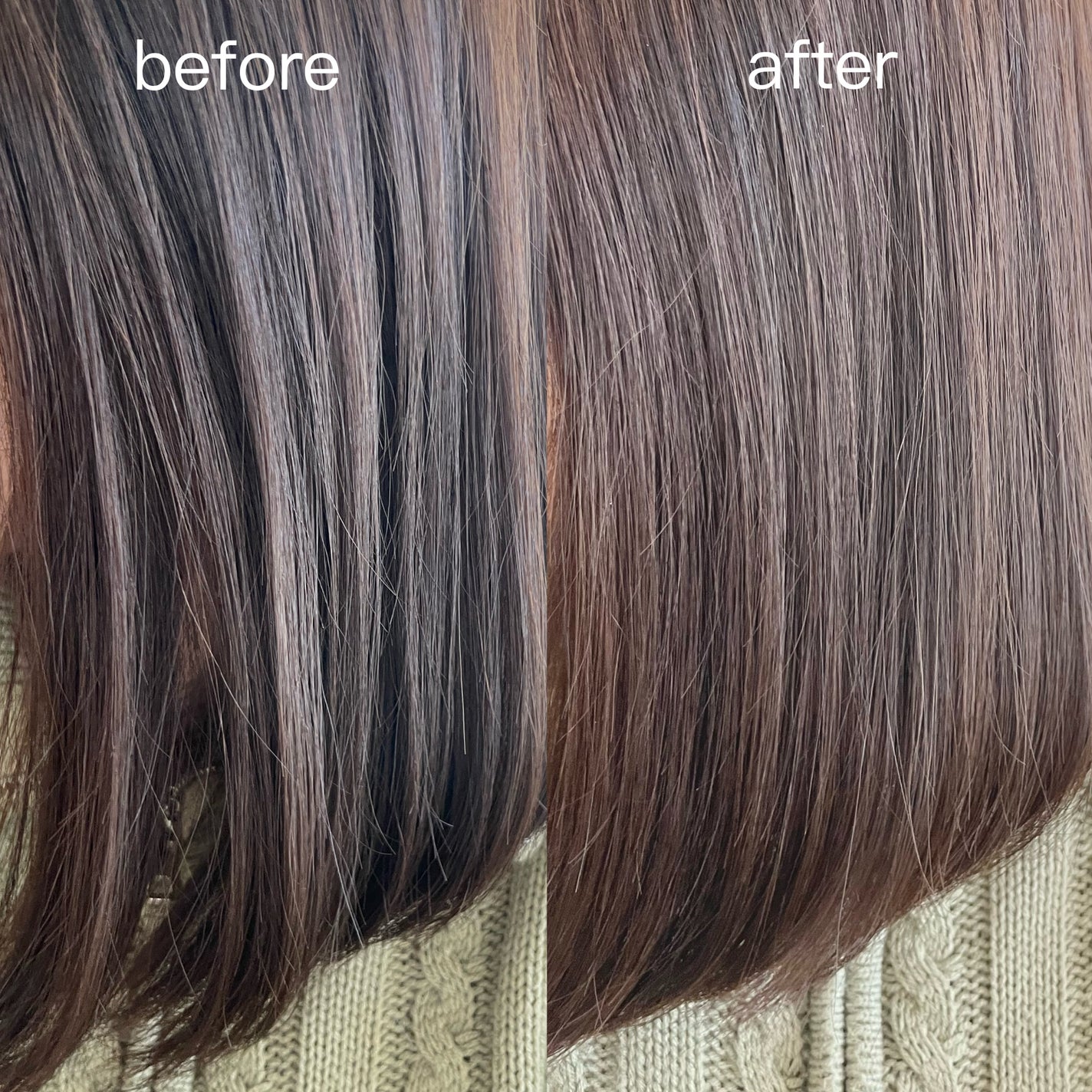 ミルクプロテインインテンシブヘアオイル/odiD/ヘアオイルを使ったクチコミ(3枚目)