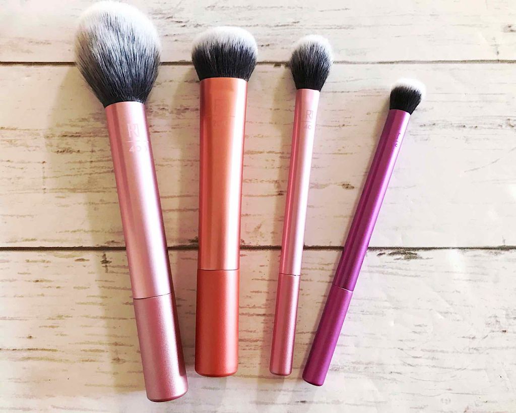 Real Techniques Everyday Essentialsのクチコミ「Real Techniques(リアルテクニクス)
スポンジとメイクブラシセット💄

#iHe.....」（2枚目）