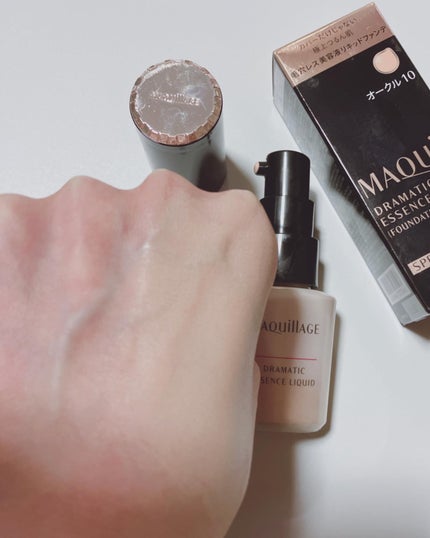 ドラマティックエッセンスリキッド/マキアージュ/リキッドファンデーションを使ったクチコミ(4枚目)