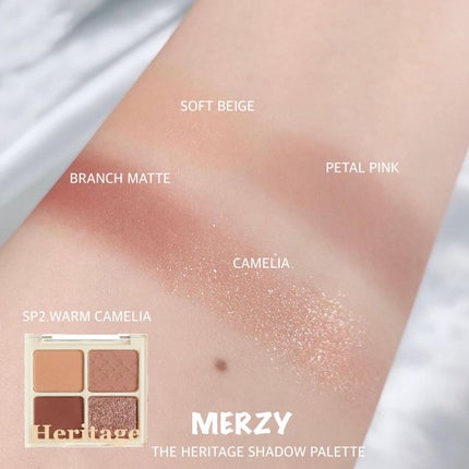 ザ ヘリテージ シャドウパレット/MERZY/アイシャドウパレットを使ったクチコミ(3枚目)