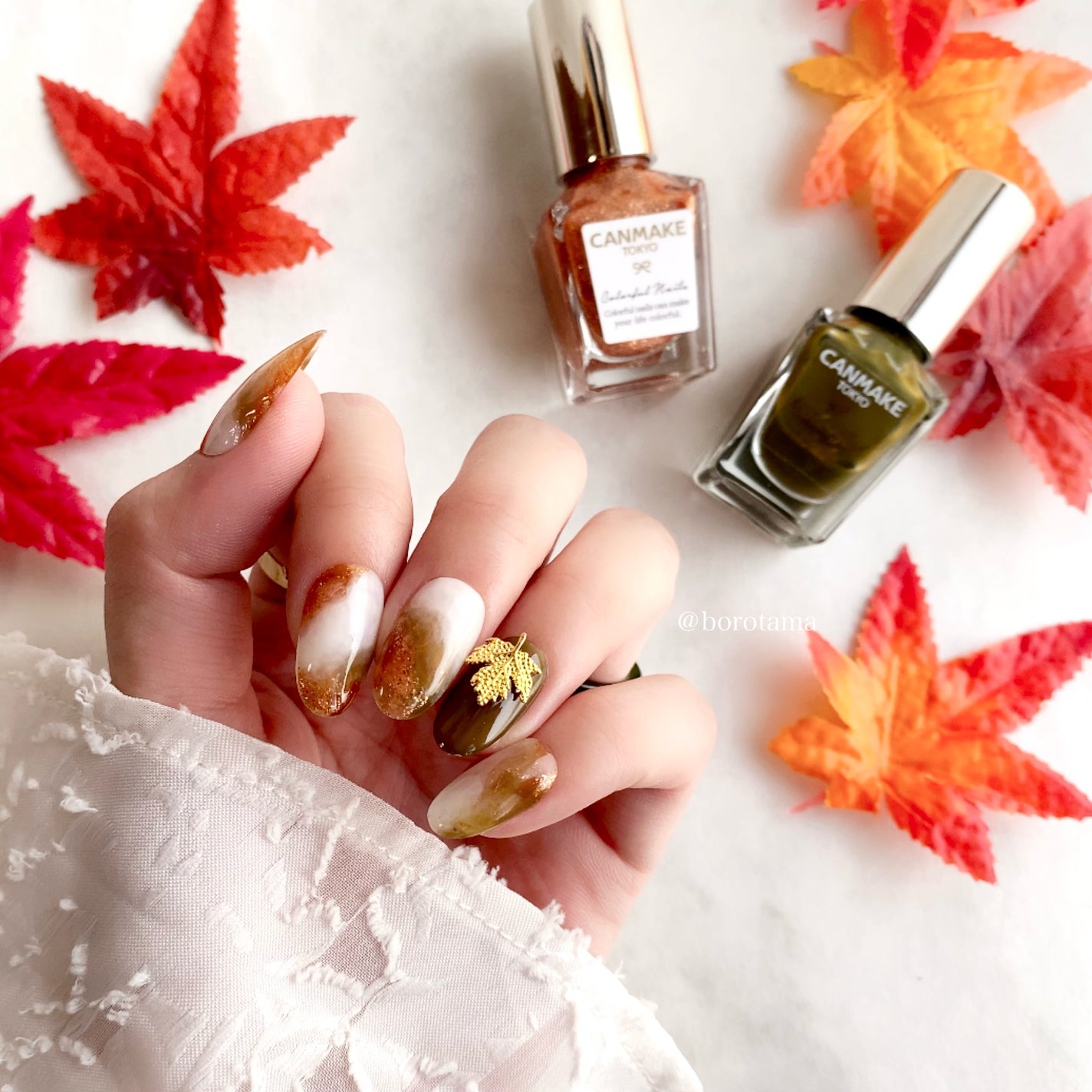 カラフルネイルズ/キャンメイク/マニキュアを使ったクチコミ(10枚目)