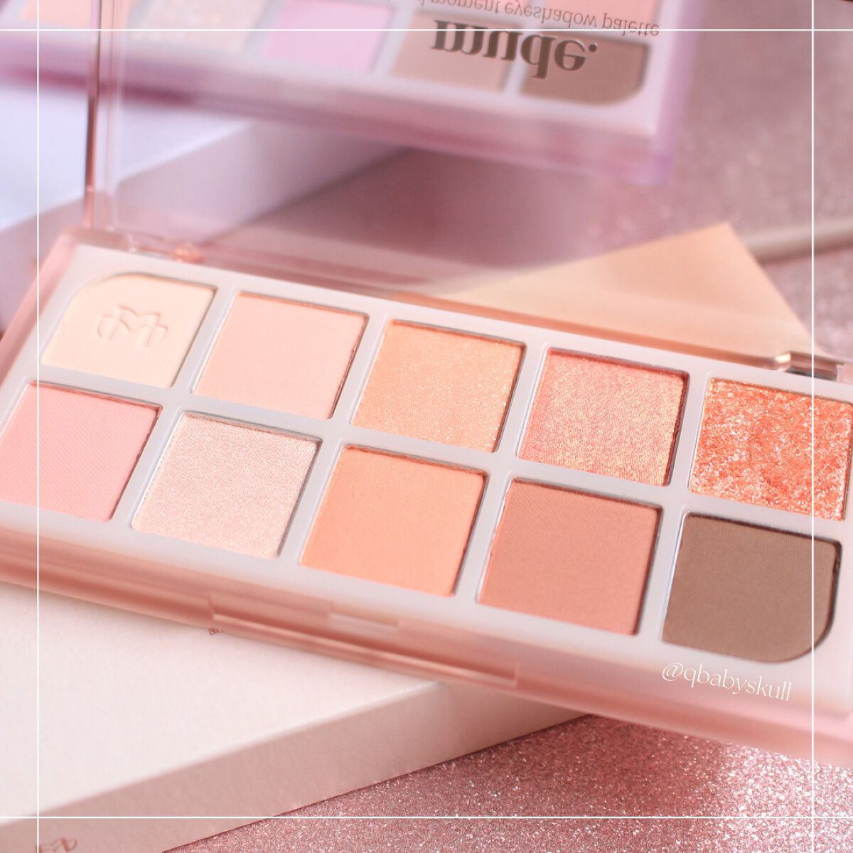 シャドウパレット/dasique/アイシャドウパレットを使ったクチコミ(5枚目)