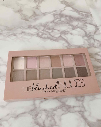 ヌードパレット ブラッシュド/MAYBELLINE NEW YORK/アイシャドウパレットを使ったクチコミ(1枚目)
