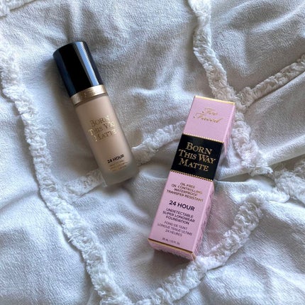 ボーン ディス ウェイ アンディテクタブル 24H マット ファンデーション/Too Faced/リキッドファンデーションを使ったクチコミ(1枚目)