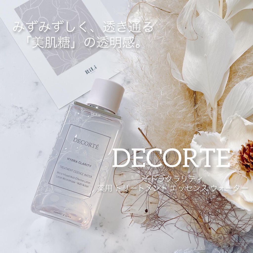 イドラクラリティ　薬用 トリートメント エッセンス ウォーター/DECORTÉ/化粧水を使ったクチコミ（1枚目）