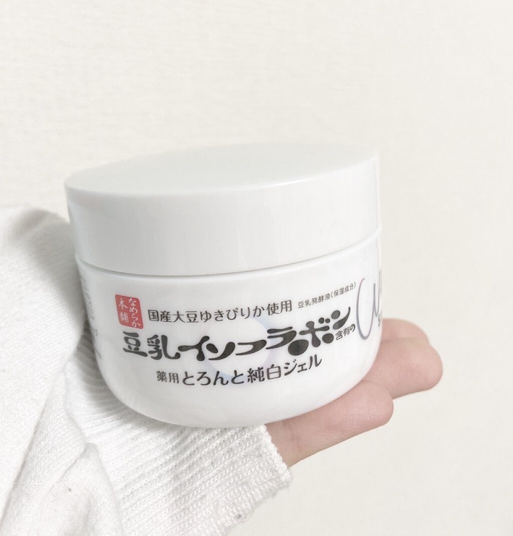 とろんと濃ジェル 薬用美白 N/なめらか本舗/オールインワン化粧品を使ったクチコミ（1枚目）