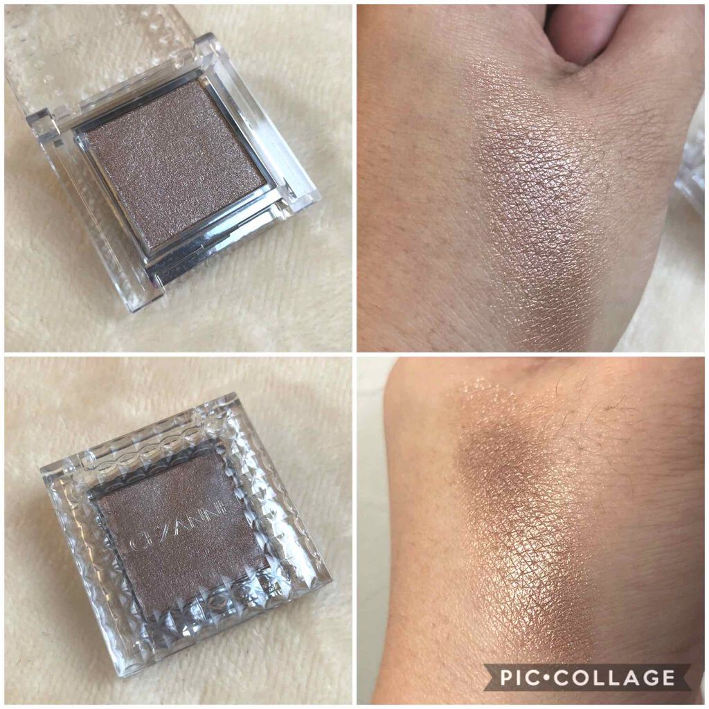 シングルカラーアイシャドウ/CEZANNE/単色アイシャドウを使ったクチコミ(2枚目)