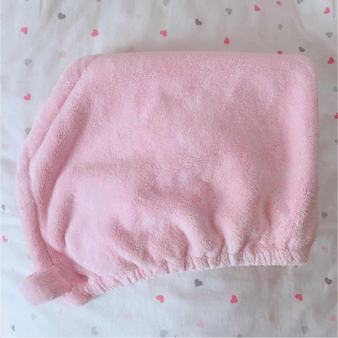 美容師さんが考えた髪のためのタオルdeターバン/ハホニコハッピーライフ/ヘアケアグッズを使ったクチコミ(2枚目)