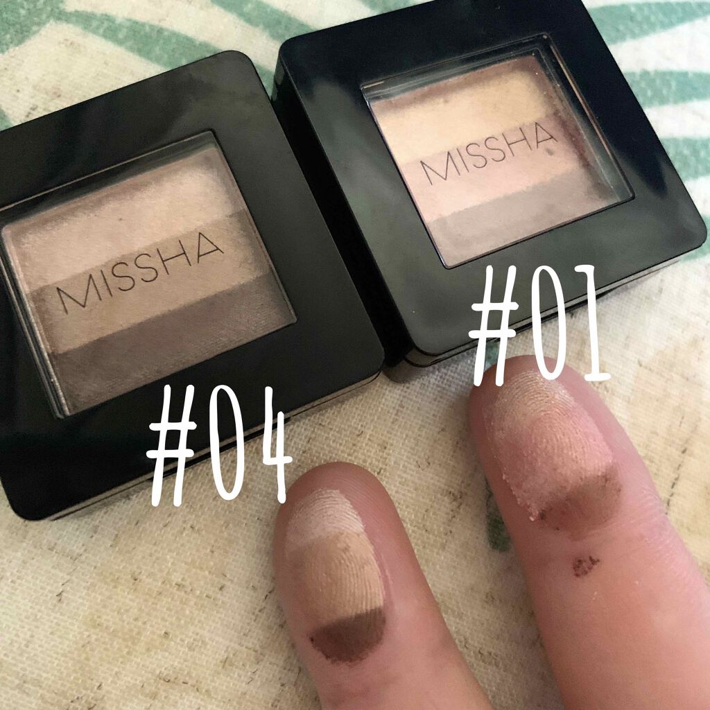 トリプルシャドウ/MISSHA/アイシャドウパレットを使ったクチコミ(2枚目)