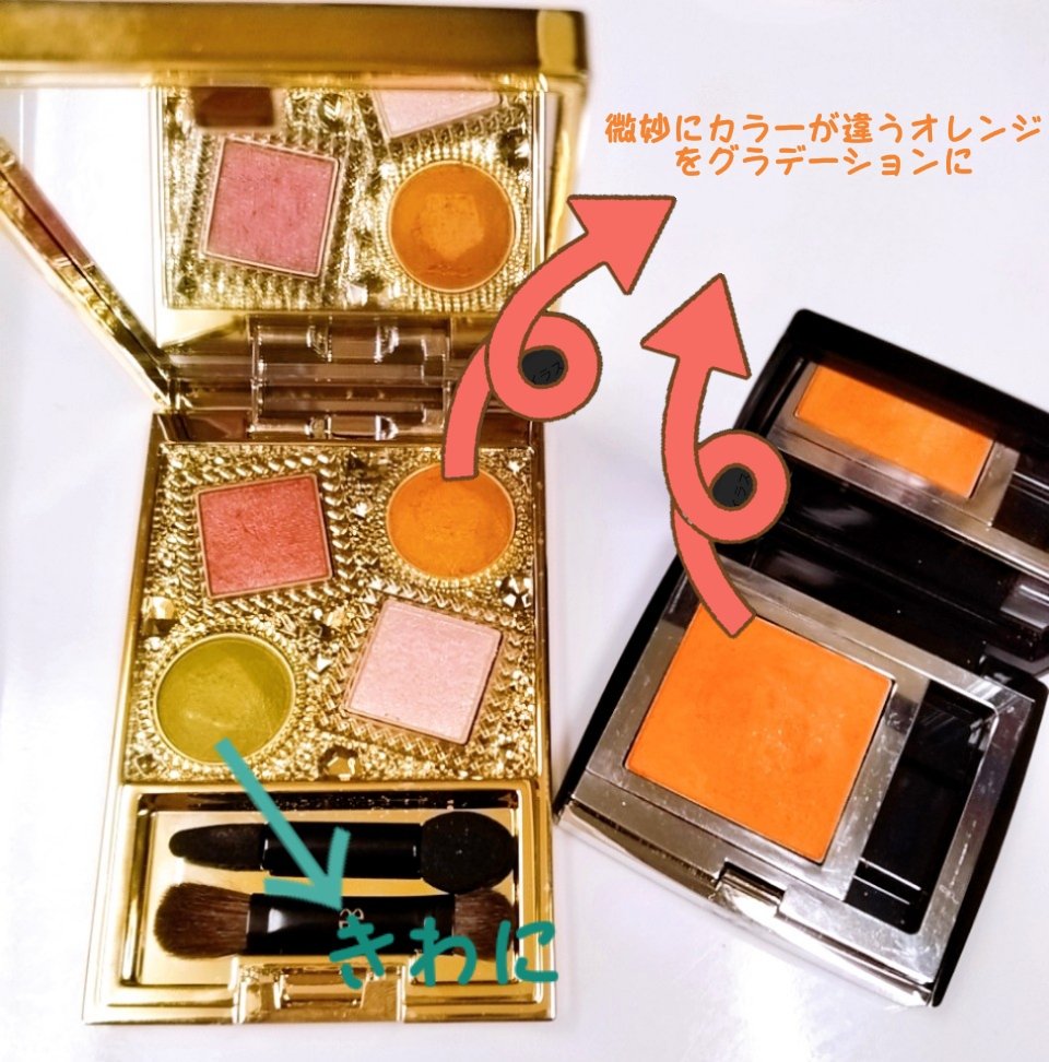 エレガンス ヌーヴェル アイズ 35/Elégance/アイシャドウパレットを使ったクチコミ（3枚目）