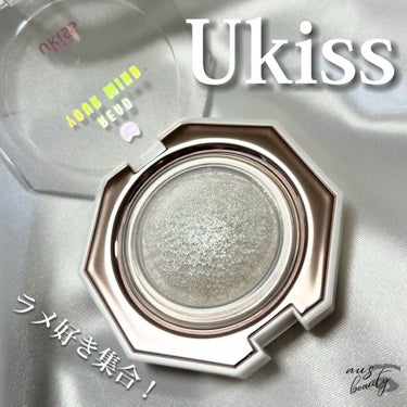 ・

やばすぎる可愛さのラメ感。
これプチプラ😳❤️

ukissのハイライト！

私はシルバーパールを選びました👍💕

キラキラと艶々が混ざった感じの発色で
めちゃっくちゃ可愛い😍

ハイライトとして