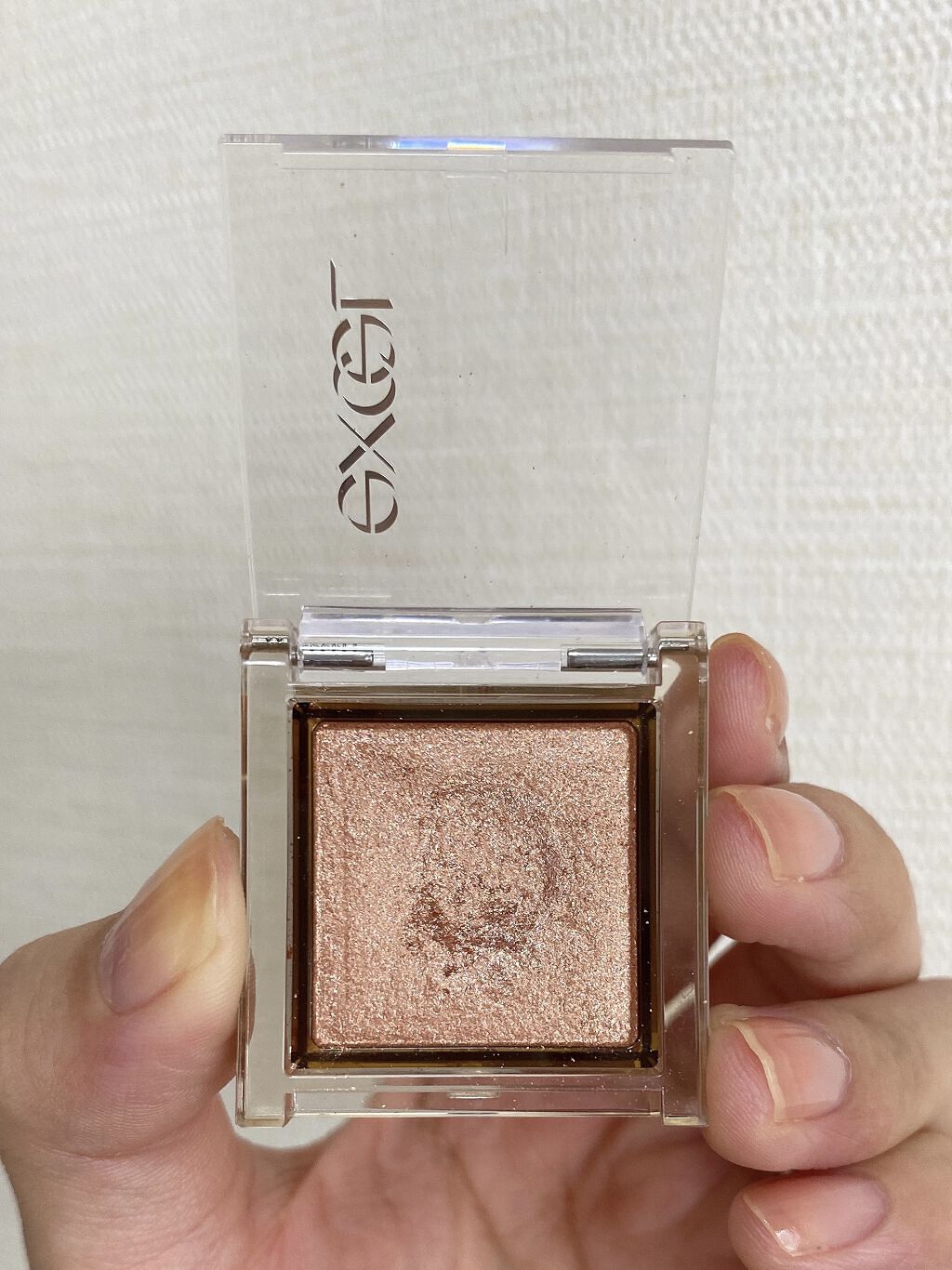 アイプランナー S01 ピュアブロンズ/excel/単色アイシャドウを使ったクチコミ（2枚目）