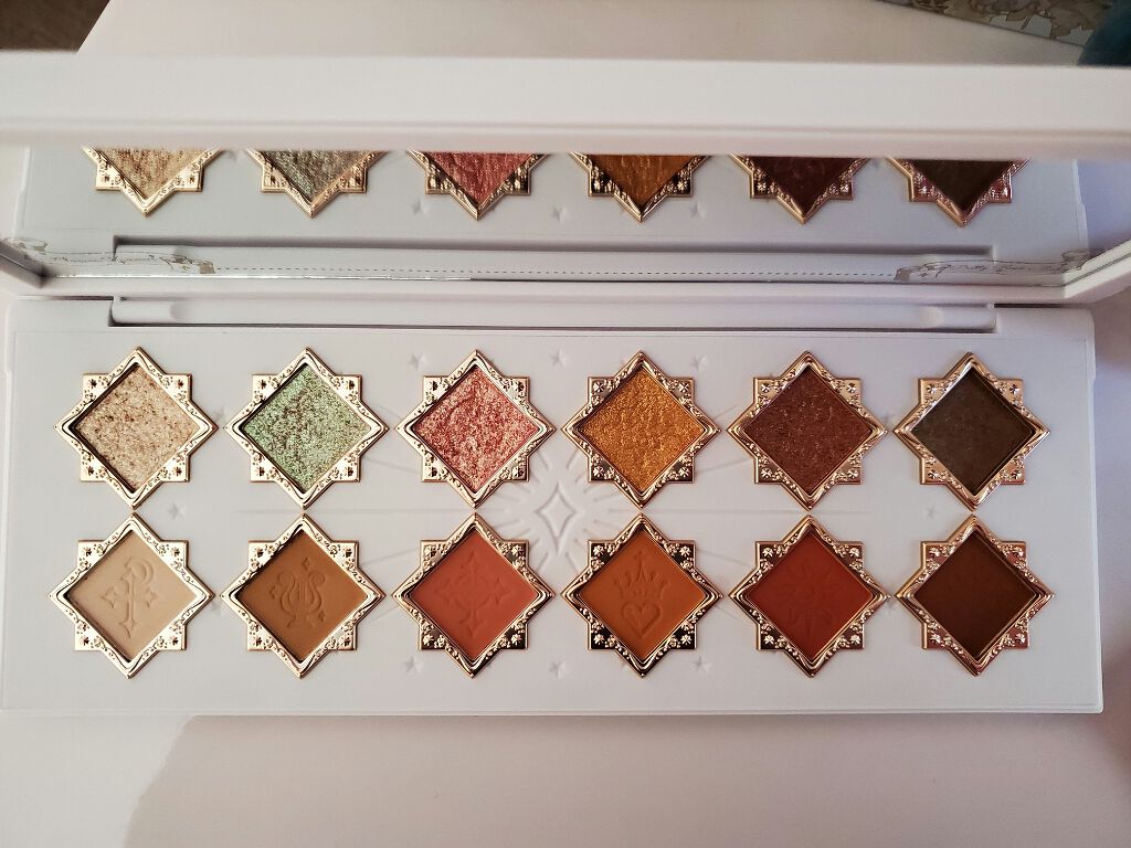 リトルエンジェル12色アイシャドウパレット/FlowerKnows/アイシャドウパレットを使ったクチコミ（3枚目）