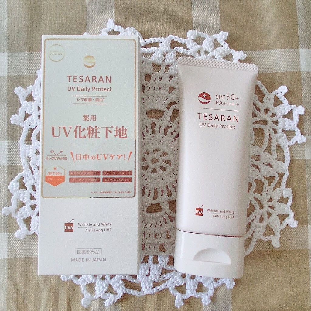 UV デイリープロテクト/TESARAN/日焼け止めクリームを使ったクチコミ（1枚目）