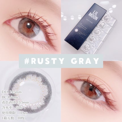 LIL MOON 1day/LILMOON/ワンデー(1DAY)カラコンを使ったクチコミ(3枚目)