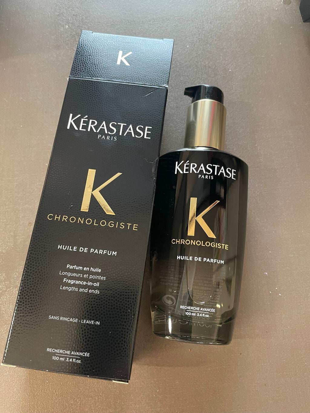 CH ユイル クロノロジスト R/ケラスターゼ/ヘアオイルを使ったクチコミ(1枚目)