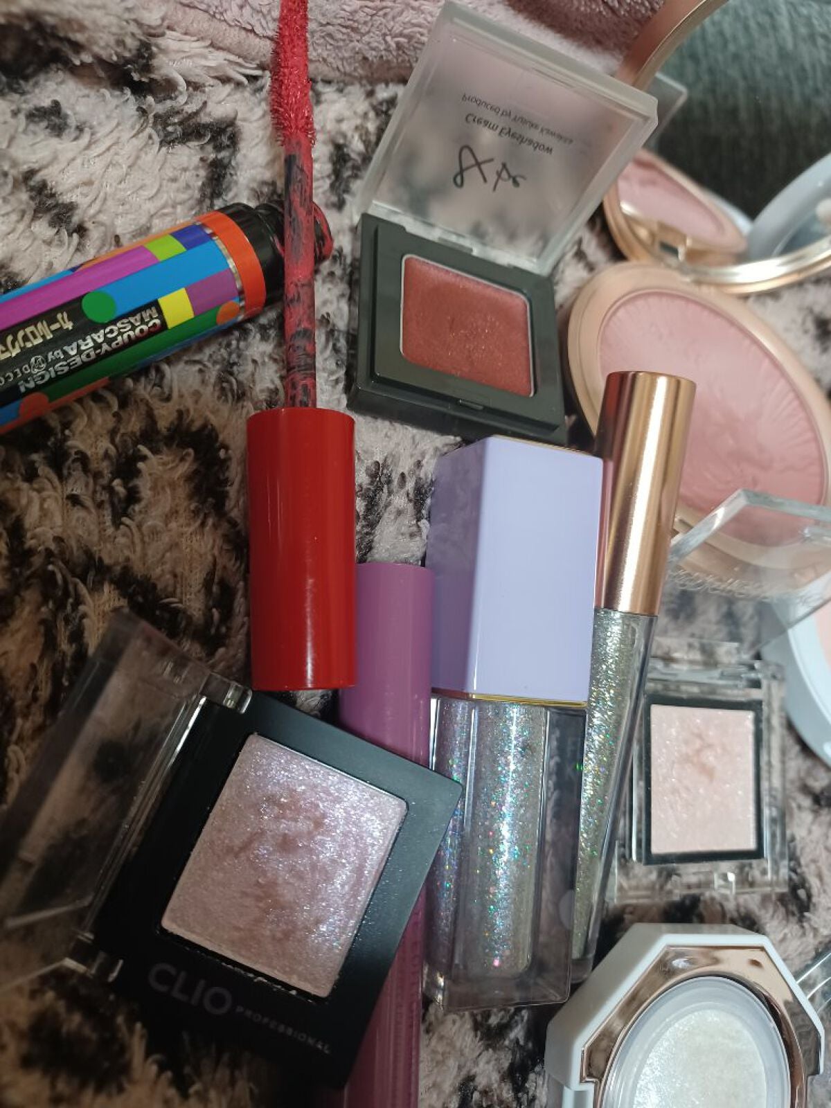 クーピー柄カラーマスカラ/デコラガール/マスカラを使ったクチコミ(2枚目)