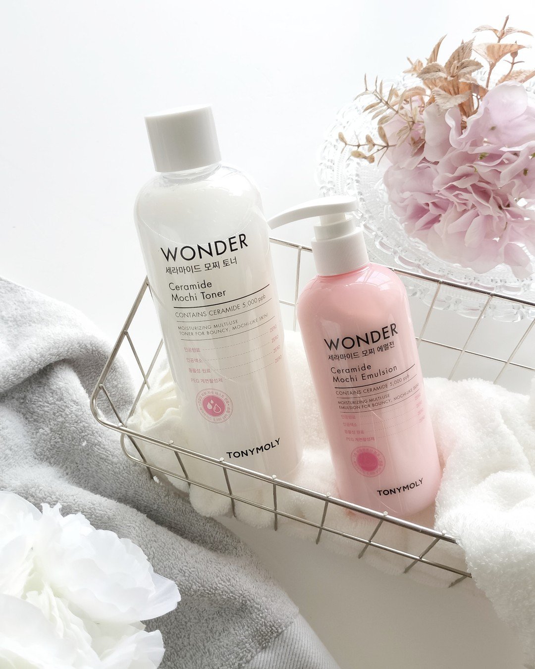Wonder Ceramide Mochi Toner（トニーモリーワンダーCモチトナー）/TONYMOLY/化粧水を使ったクチコミ（1枚目）