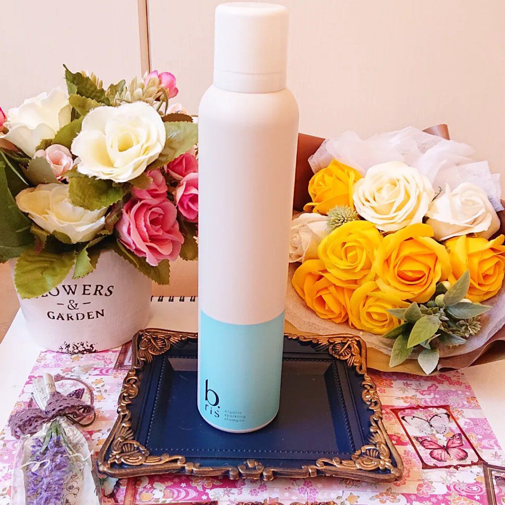 オーガニックスパークリングシャンプー/b.ris/市販シャンプーを使ったクチコミ（1枚目）