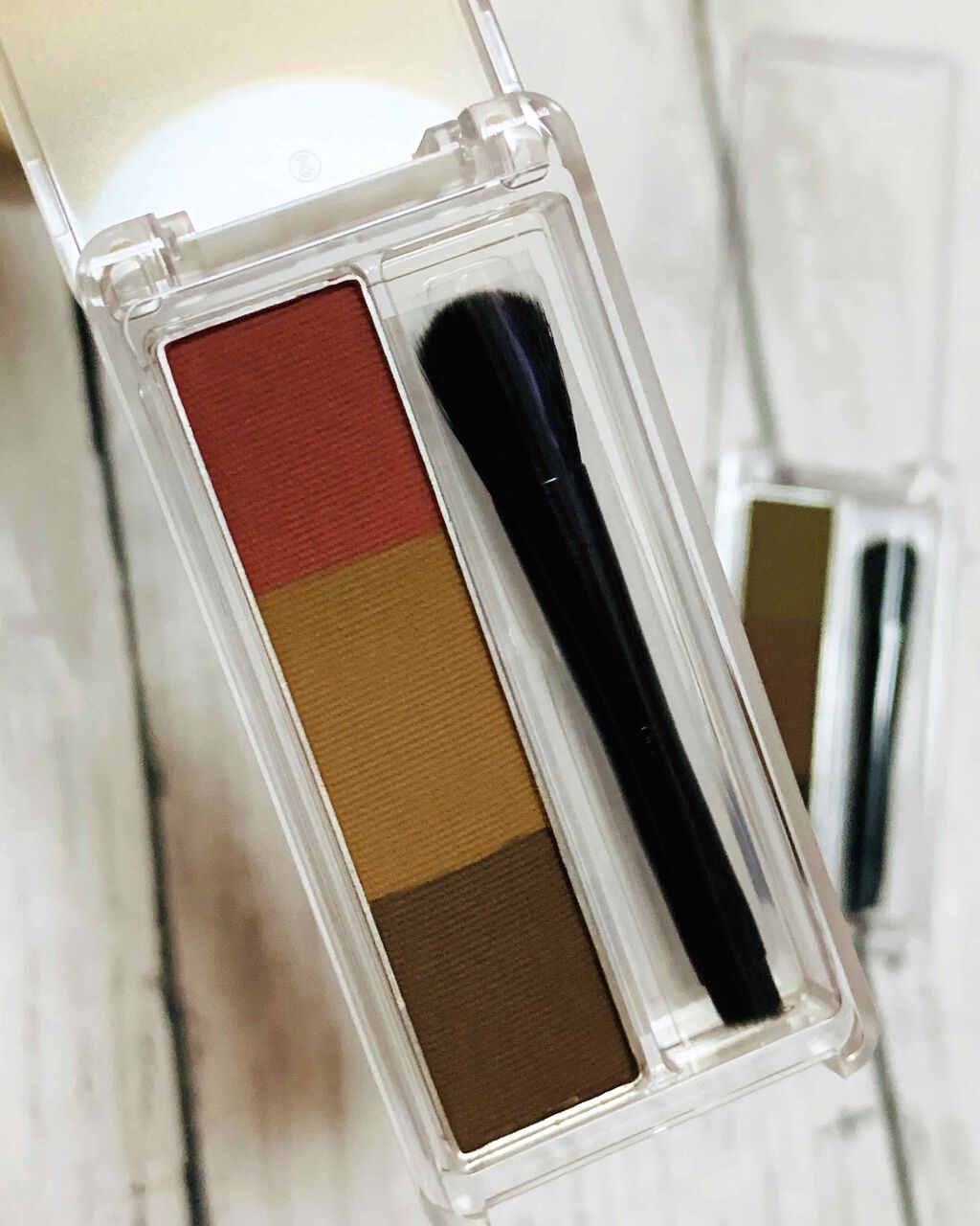 アイブロー パウダー/ちふれ/パウダーアイブロウを使ったクチコミ(2枚目)