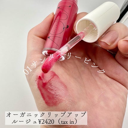 オーガニックスイーツリップ/アクア・アクア/リップケアを使ったクチコミ(4枚目)