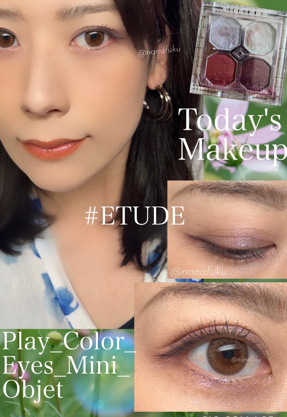 プレイカラーアイズ ミニオブジェ/ETUDE/アイシャドウパレットを使ったクチコミ(2枚目)