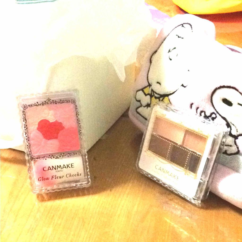 グロウフルールチークス/キャンメイク/パウダーチークを使ったクチコミ（1枚目）