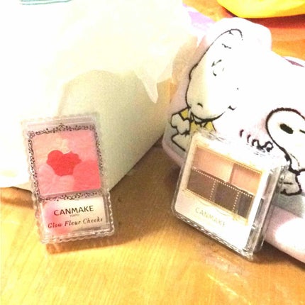 グロウフルールチークス/キャンメイク/パウダーチークを使ったクチコミ(1枚目)