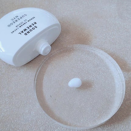 サウンド リニューアル セラムクリーム/SUPEREGG /フェイスクリームを使ったクチコミ(2枚目)