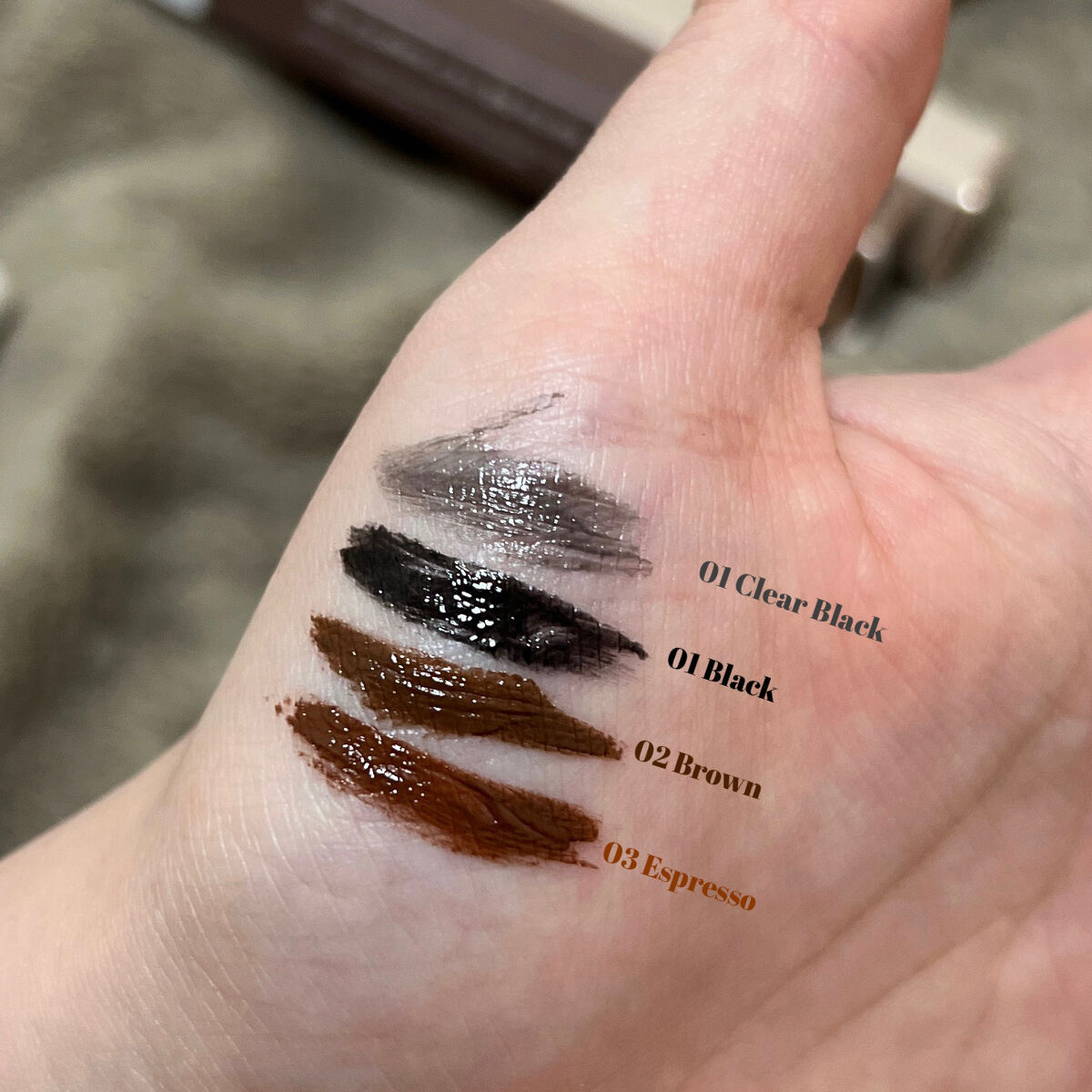 スキニーマスカラ/mude/マスカラを使ったクチコミ（3枚目）