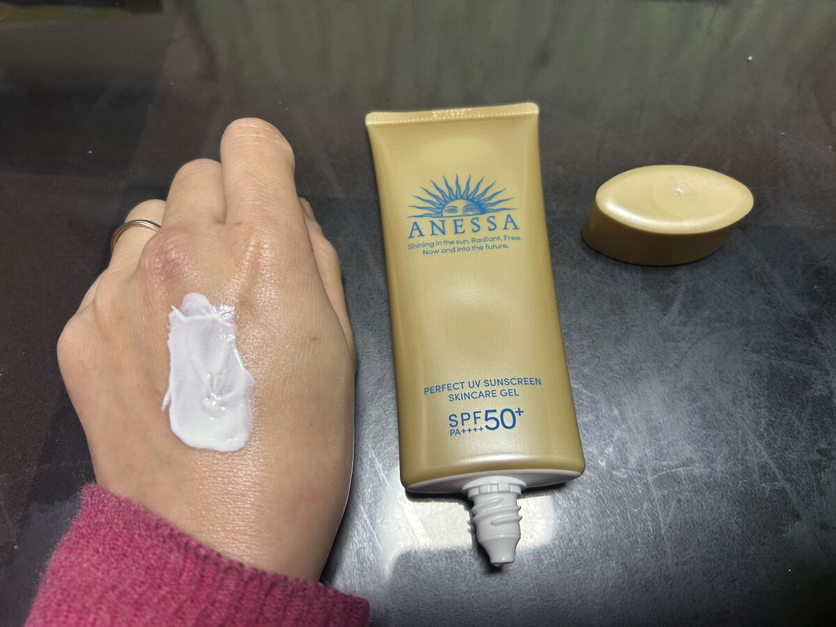 パーフェクトUV スキンケアジェル N/アネッサ/日焼け止め・UVケアを使ったクチコミ（3枚目）