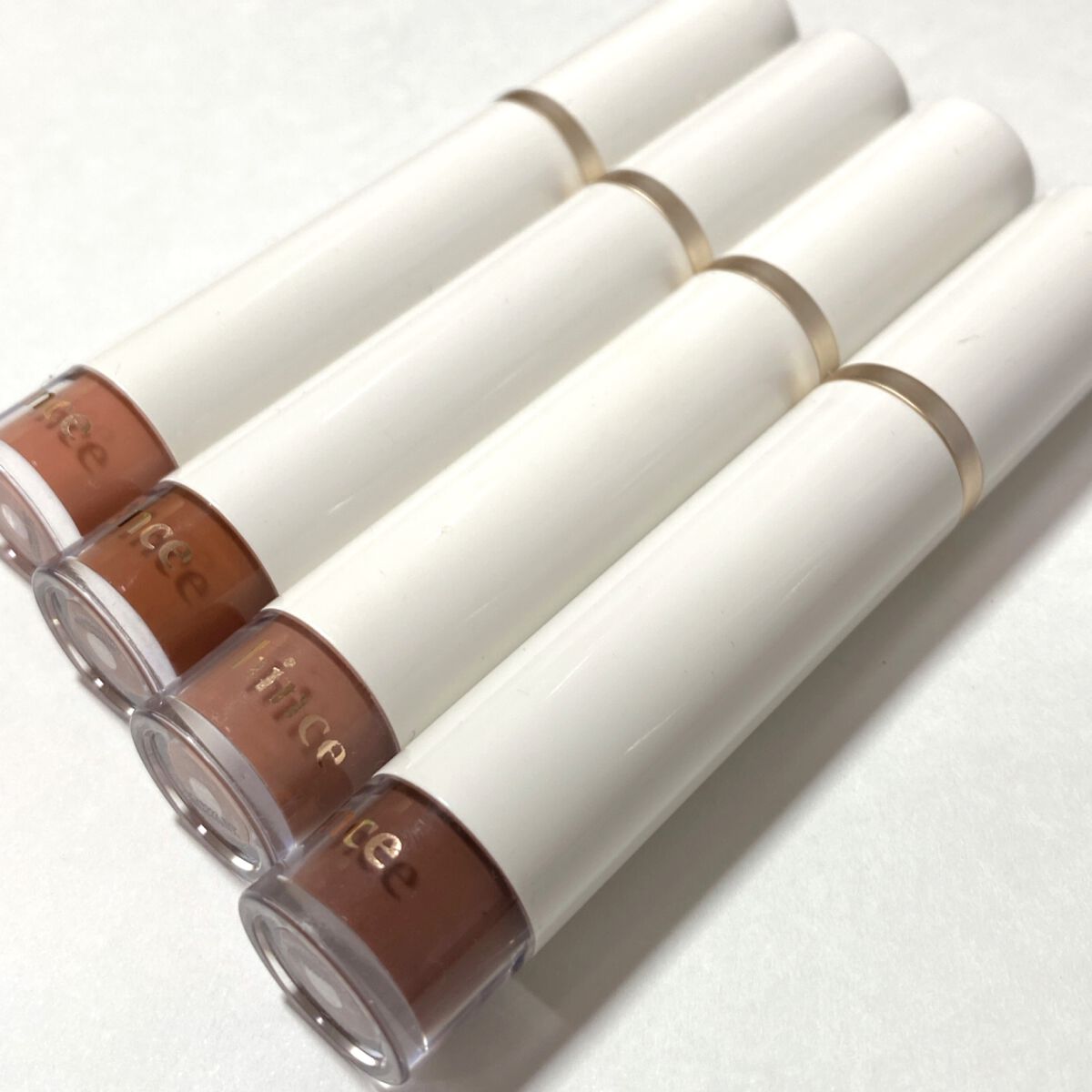 ムードインハンサーウォーターリキッドグロウ/hince/口紅を使ったクチコミ（1枚目）