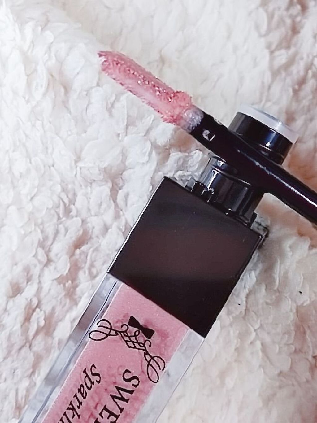 スパークリングアイグロス/スウィーツ スウィーツ/リキッドアイシャドウを使ったクチコミ(4枚目)