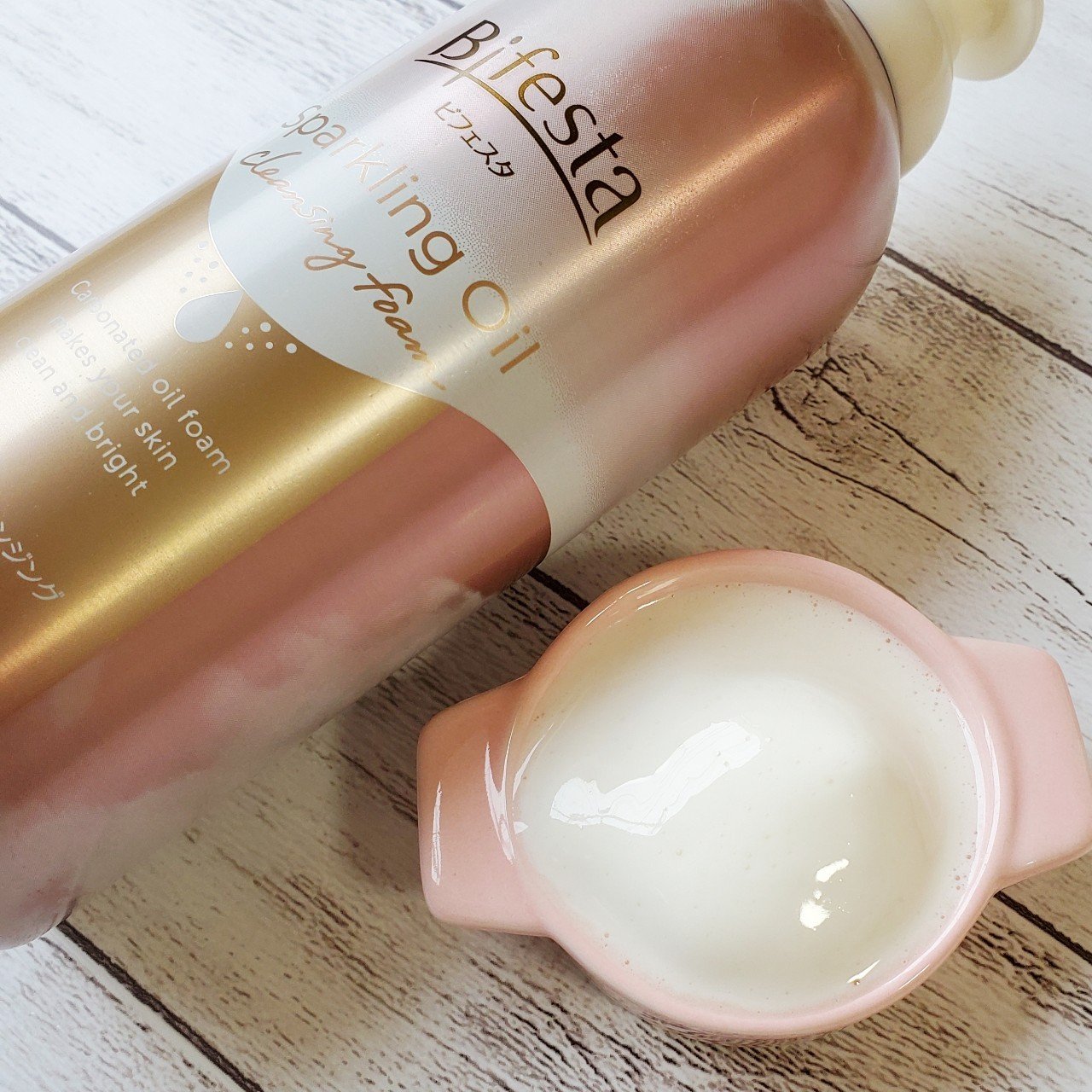 シュワとろオイル泡クレンジング/ビフェスタ/オイルクレンジングを使ったクチコミ（2枚目）