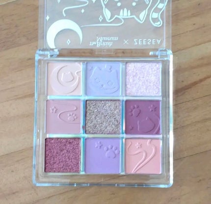 クォーツ 9色アイシャドウパレット(ドリームランドアイシャドウ)/ZEESEA/アイシャドウパレットを使ったクチコミ(2枚目)