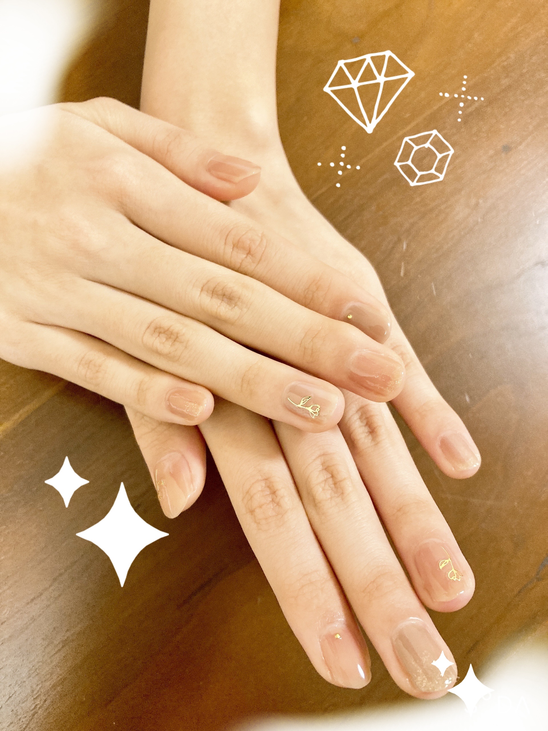 ミニネイル/パラドゥ/マニキュアを使ったクチコミ（1枚目）