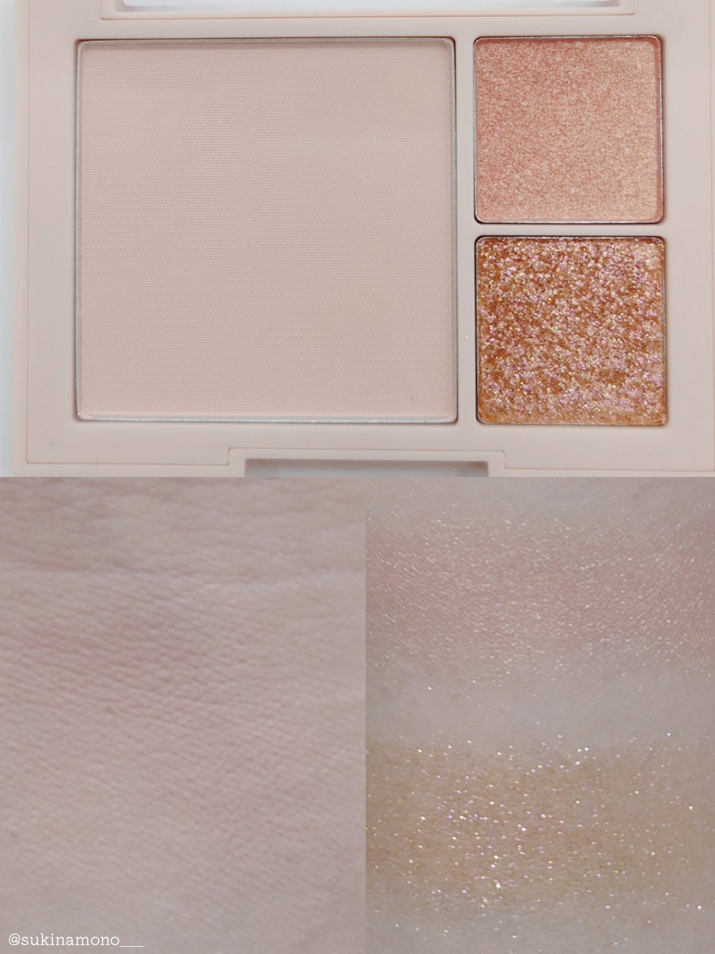 (ルシャブートコレクション)チーク&アイ マルチユーズ パレット/Dinto/パウダーチークを使ったクチコミ(4枚目)