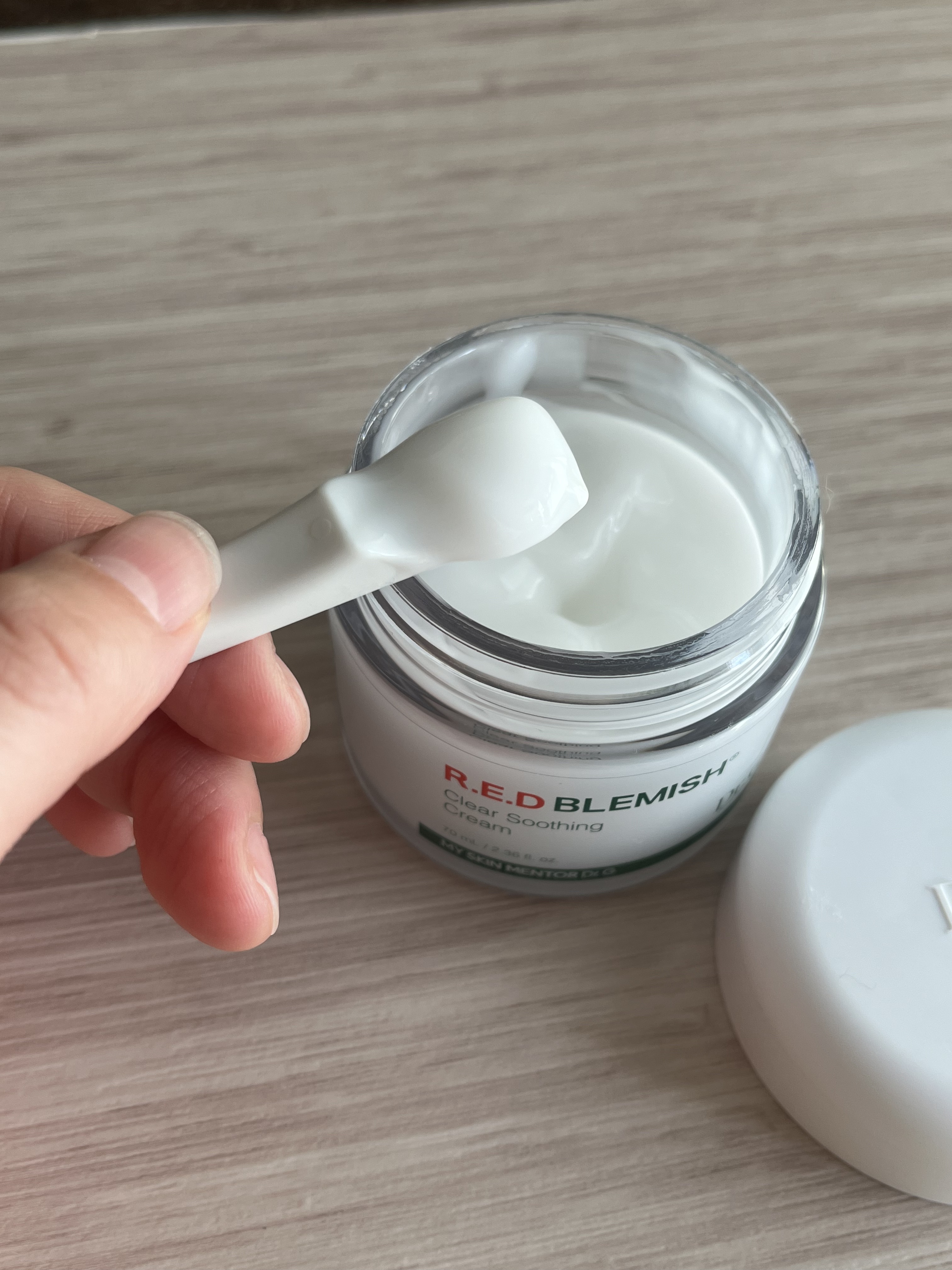 レッドブレミッシュ クリアスージングクリーム/Dr.G/フェイスクリームを使ったクチコミ（2枚目）