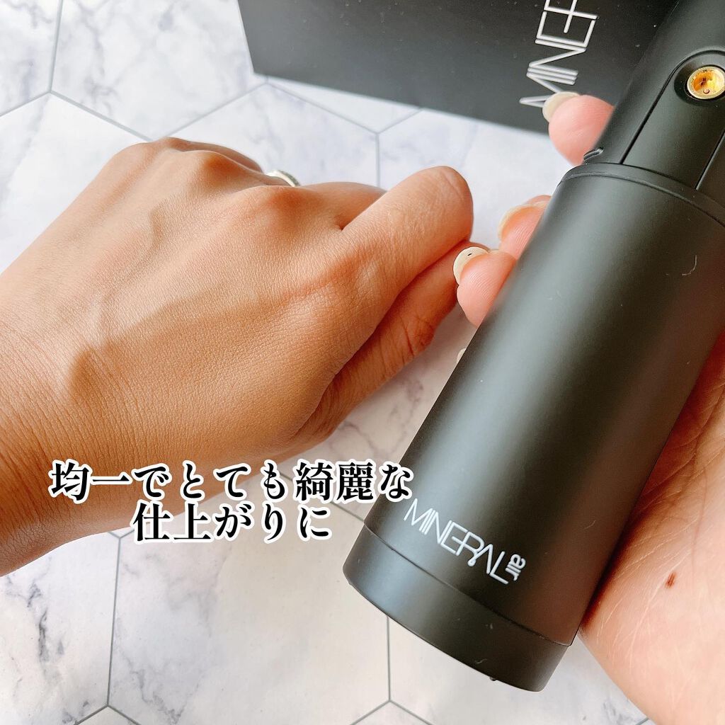 NIMERAL air ミネラルエアーのクチコミ「＼浴びる、ファンデーション／

YA-MANさんから、すごいの出たよ🥺❣️
その名も“ミネラル.....」（3枚目）