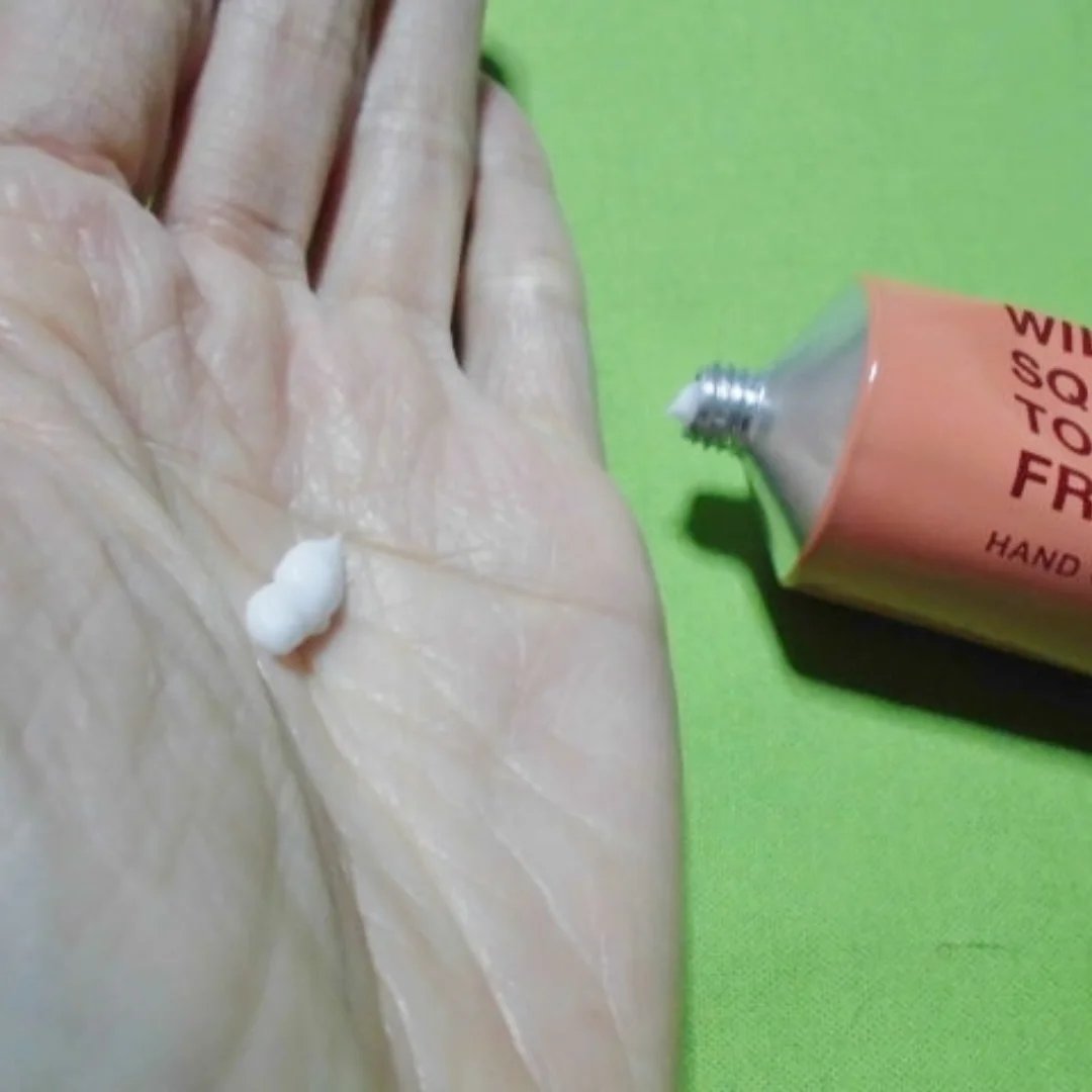 ワイルドピーチ ハンドクリーム/KUOCA/ハンドクリームを使ったクチコミ（3枚目）