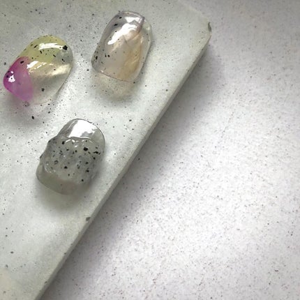 sato 🕊 self nail🫧🤍 on LIPS 「AN.LOOMCluella(クルエラ)アレンジ🐄ちょっと前の..」(1枚目)